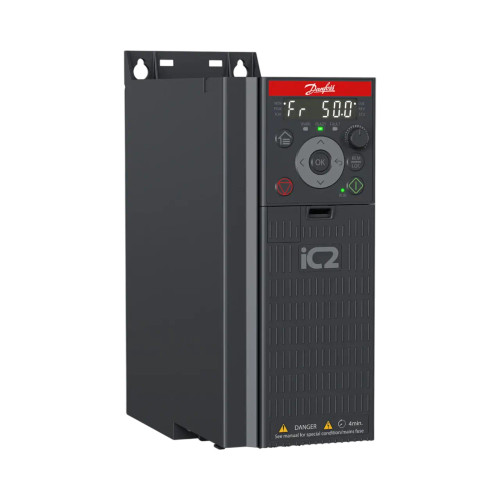 Danfoss IC2 Compact Variable Speed Drive, 5.5 kW, Three-Phase, 380 to 480V AC, IP20