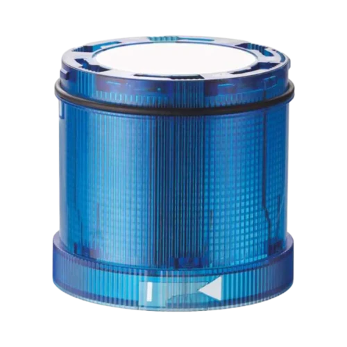 WERMA KS72 LED Light Element for Signal Tower, Permanent/Blink, 24V AC/DC, Blue