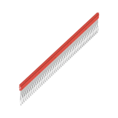 Weidmuller ZQV 2.5N/50 Cross-Connector for Terminal Blocks, 50 Pole, 24A, 400V, Red