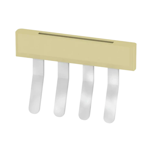 Weidmuller QB 4 WI RA6 IS Cross-Connector for Test-Disconnect Terminal Blocks, 4 Pole