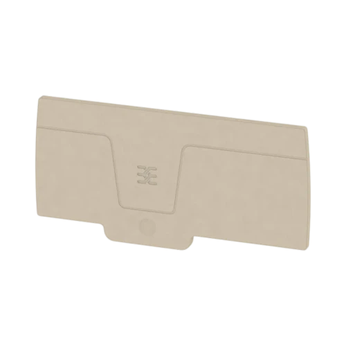 Weidmuller AEP AP14 End Plate for A-Series Terminal Blocks, Beige