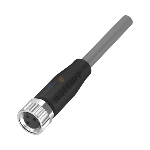 Balluff BCC Single-Ended Cable, M8 Female Straight, 3-Pin, 2m
