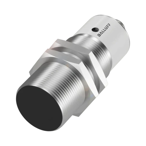 Balluff BES Inductive Proximity Sensor, M30 Flush Mount, 15mm Range, PNP NO/NC, M12 Connector