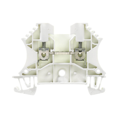 Weidmuller WDU 2.5 Feed-Through Terminal Block, 2.5mm², 24A, 800V, White