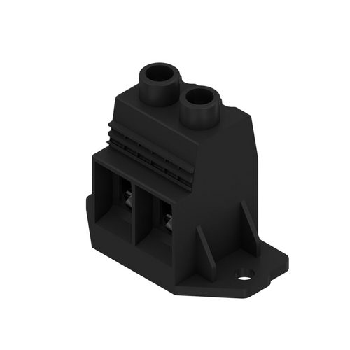 Weidmuller Power PCB Terminal Block with Test Point, 2 Pole, 90°, 50mm², 150A, 1000V