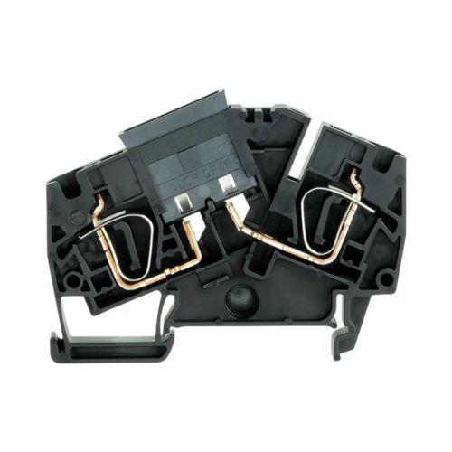 Weidmuller ZSI Z-Series Fuse Terminal Block, 6 mm², 30A, 250V, Black