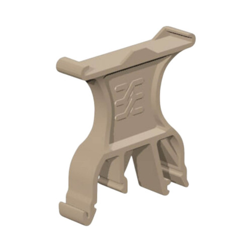 Weidmuller SCHT Terminal Marker Holder, 5 mm Pitch, 44.5 x 9.5mm, Beige