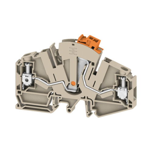 Weidmuller WTTB 6 Measuring Transformer Disconnect Terminal Block, 6mm², 30A, 500V