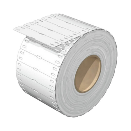 Weidmuller SlimFix Cable Tie Marker, 60 x 13mm, 7-40mm O.D, White, Pack of 1000