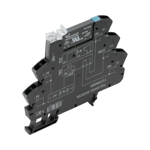 Weidmuller TOZ Solid State Interface Relay, 24V DC, 1NO, 1 A, DIN Rail Mount