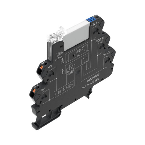 Weidmuller TRP Relay Interface Module, 24V DC, 1CO Contact, 6A, PUSH IN