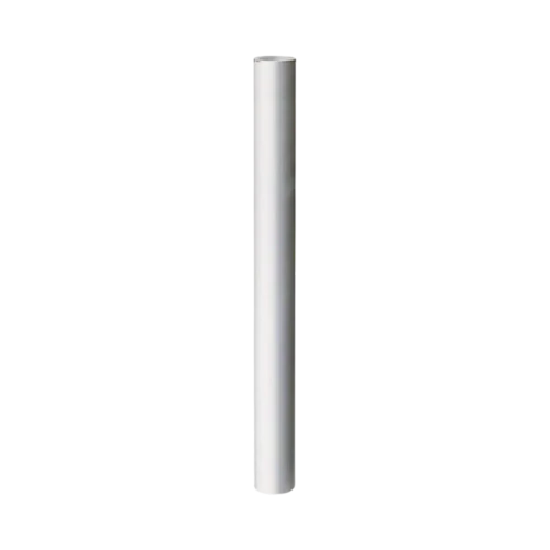 WERMA MST 71 Mounting Tube, 25mm Diameter, 100mm Length, Aluminium, Silver