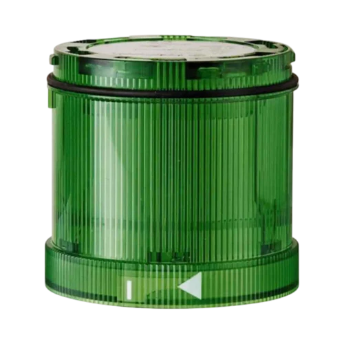 WERMA KS71 LED Double Flash Light Element for Signal Tower, 24V DC, Green