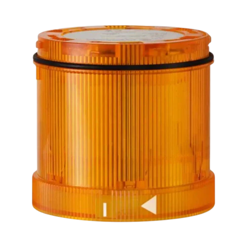 WERMA KS71 LED Double Flash Light Element for Signal Tower, 24V DC, Yellow