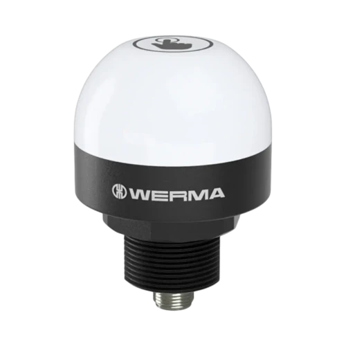 WERMA MC55 Touch Programmable LED Beacon, 7-Colour, 24V DC, M12