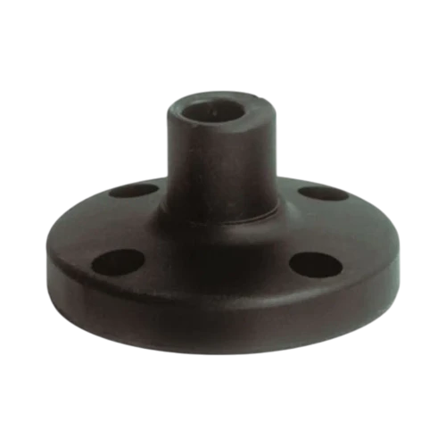 WERMA Plastic Base for 25mm Mounting Tube, Black