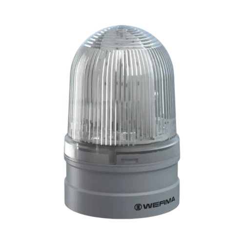 WERMA TriColour LED Signal Beacon, Red/Yellow/Green, Permanent, 12/24V AC/DC