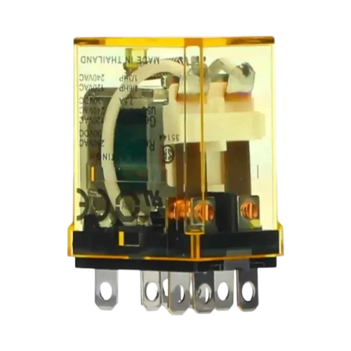 IDEC RH Series Power Relay, DPDT, 10A, Plug-In Terminal, 24V AC Coil