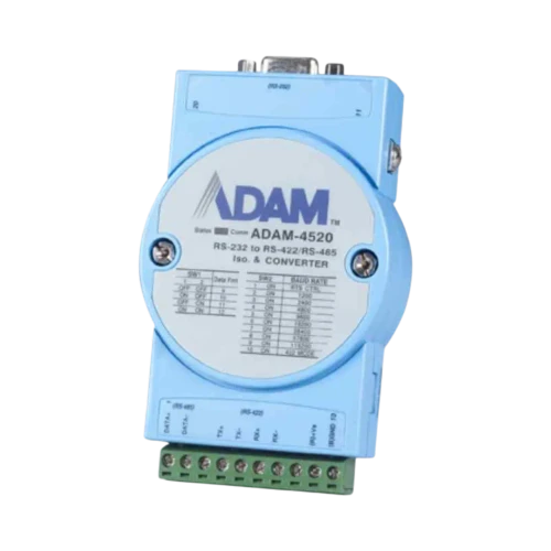 Advantech ADAM-4520 Isolated RS-232 to RS-422/485 Converter, 3000V DC Isolation, 10-30V DC