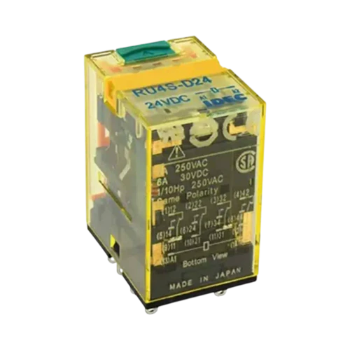 IDEC RU Series Universal Relay, 4 Pole, 6A, 220-240V AC, Solder Terminals