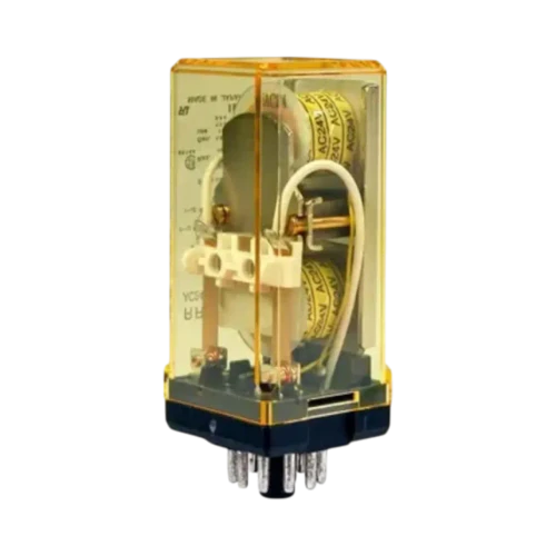 IDEC RR2KP Series Self-Maintained Latch Relay, DPDT, 10A, Pin Terminal, 12V DC Coil