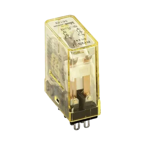 IDEC RY Series Miniature Relay, DPDT, 3A, Plug-In Terminal, 24V AC Coil
