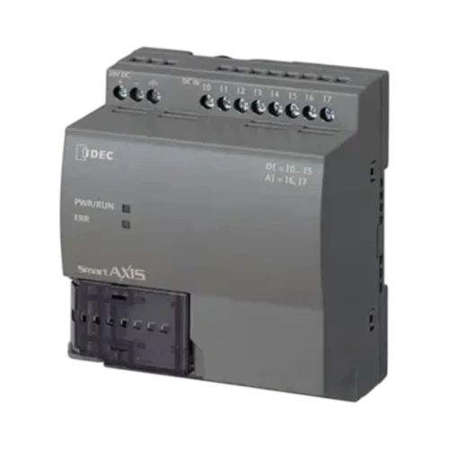 IDEC FT1A SmartAXIS Micro PLC, 12 I/O, Relay Output, 24V DC, 2x Analog Inputs, RTB, USB