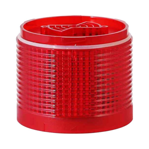 Qlight MG70 LED Steady/Flashing Tower Light Module, Red, 24V DC