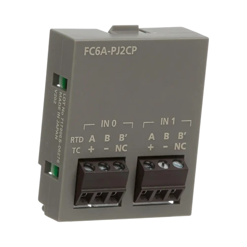 IDEC FC6A MicroSmart PLC Thermocouple/RTD Analogue Input Cartridge, 2-Channel, 12-Bit