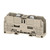 Weidmuller WFF 70 Feed-Through Terminal Block, 70mm², 1000V, 192A, Bolt/Screw Connection, Beige, TS 35