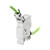Weidmuller Industrial Ethernet RJ45/RJ45 DIN Rail Coupler, Cat.6A, 360° Shield, PoE+