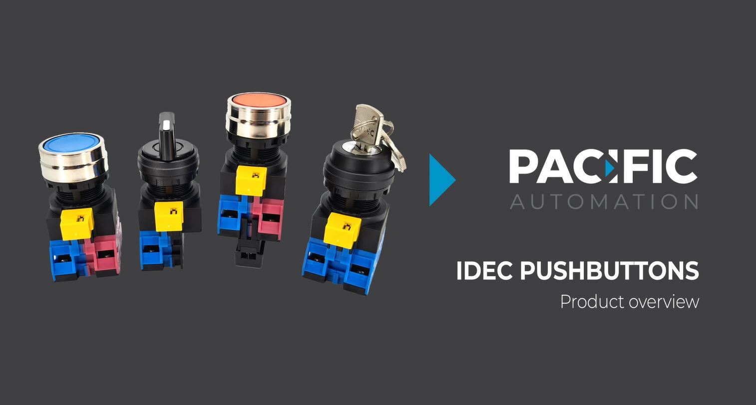 Product of the Week: IDEC Pushbuttons Built to Order - Pacific Automation