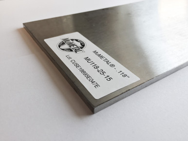 MuMetal ~15x12.3cmx0.5mm Metal Shield Mu Metal Sheet Audio High Magnetic
