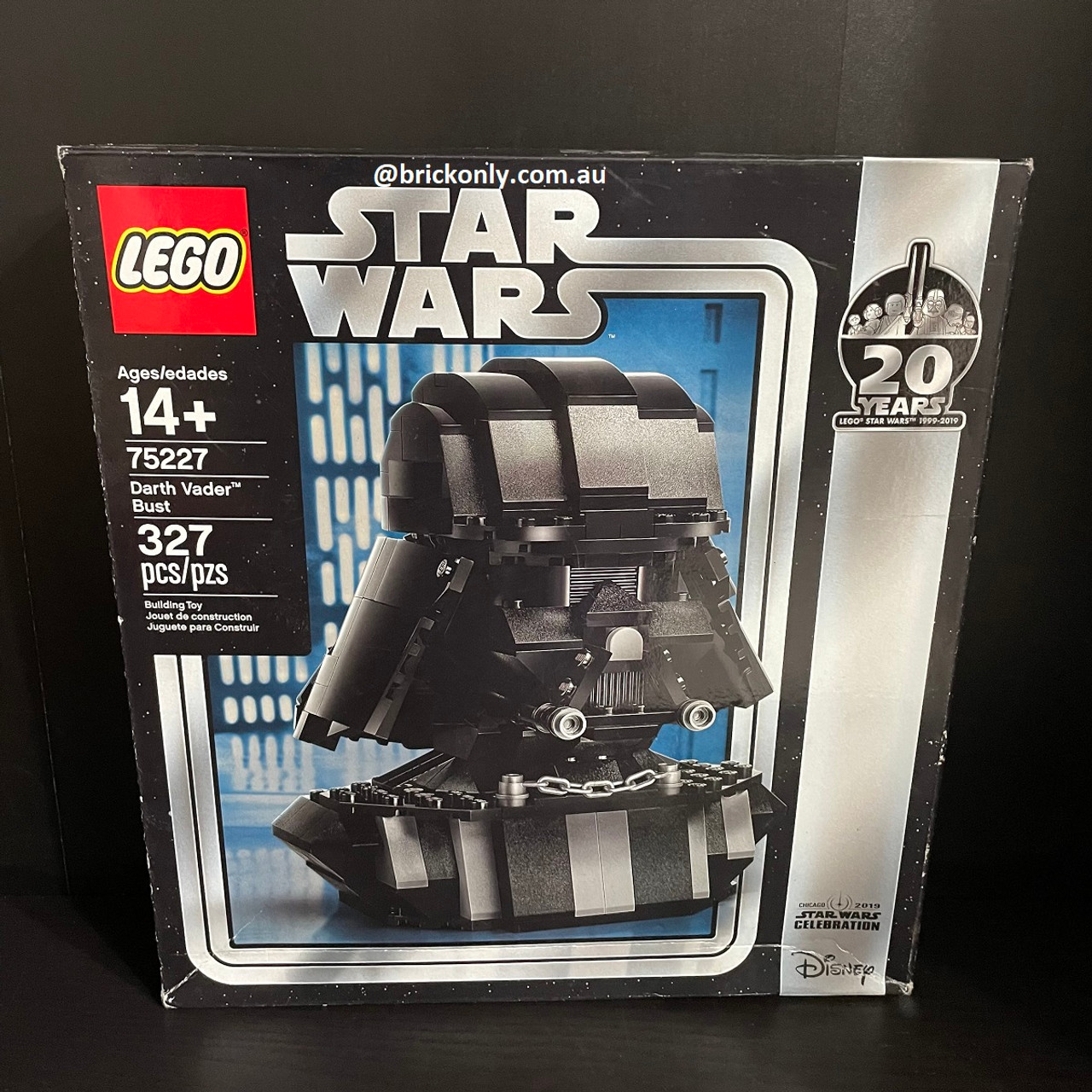 lego darth vader bust