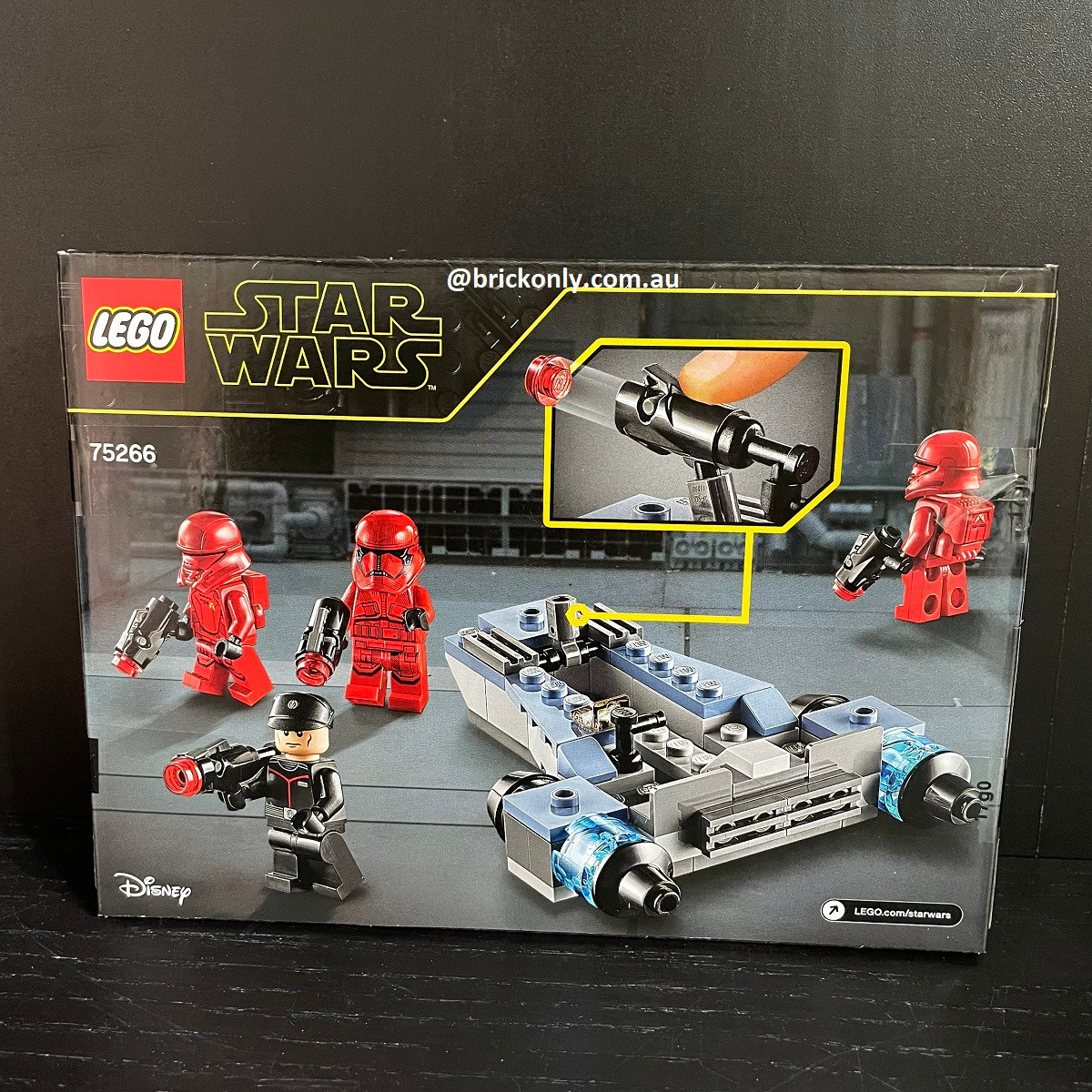 フィギュア LEGO Star Wars 75266 Sith Jet Trooper Minifigure Red Rare Set Of 4