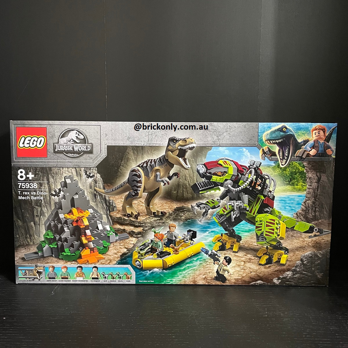 75938 rex vs Dino-Mech Battle