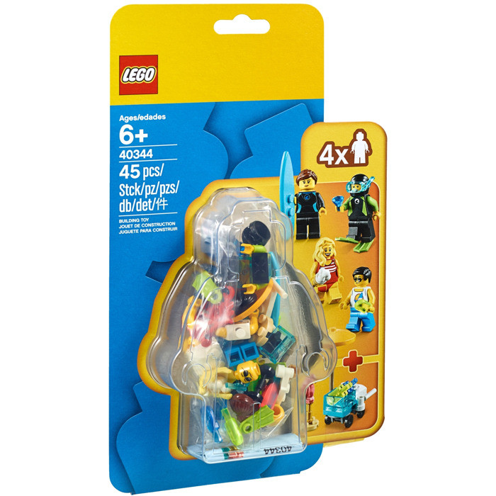 40344 Summer Celebration Minifigure Pack