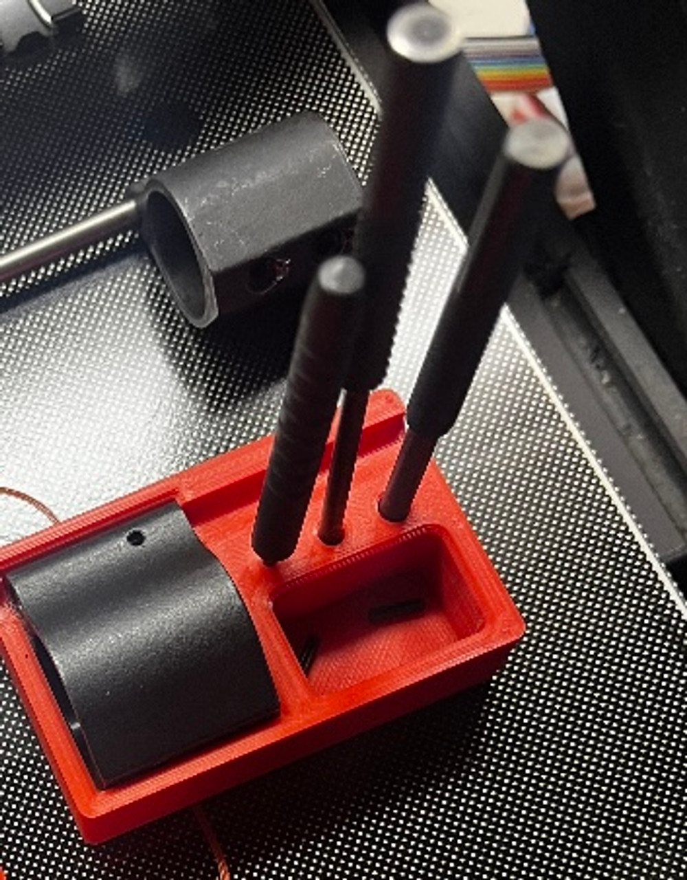 GAS BLOCK JIG with tool holder and roll pin holder GLOCKPLATES