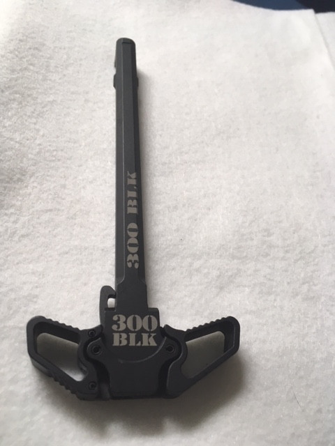 300 BLACKOUT AR-15 DUAL AMBIDEXTROUS CHARGING HANDLE - GLOCKPLATES