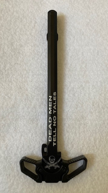 JOLLY ROGER PIRATE  AMBI LATCH CHARGING HANDLE AR 15