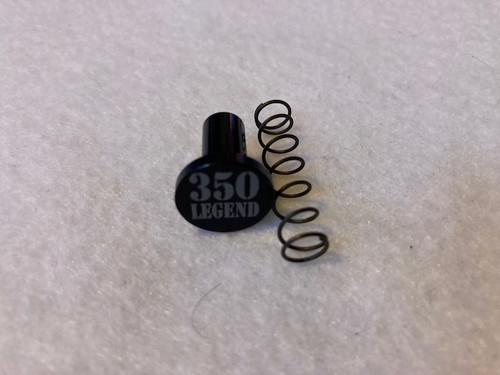 350 LEGEND MAG BUTTON anodized Extended Oversized magazine