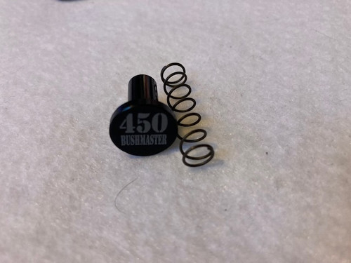 450 BUSHMASTER MAG BUTTON anodized Extended Oversized magazine 450 BUSHMASTER MAG BUTTON anodized Extended Oversized magazine