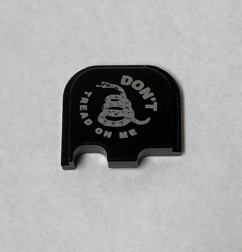 DONT TREAD ON ME GLOCK Backplate to FIT GLOCK 43 ONLY DONT TREAD ON ME GLOCK Backplate to FIT GLOCK 43 ONLY