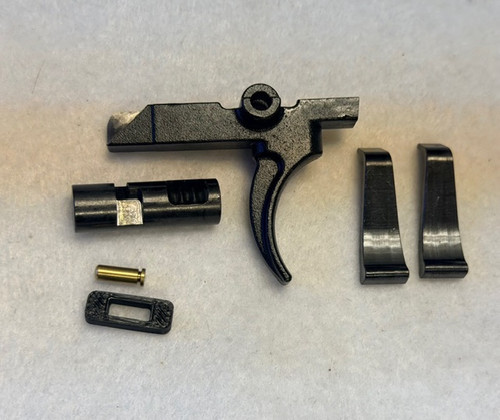 BLACK OXIDE COATED SUPER SAFETY  WITH 2 LEVER OEM TRIGGER USA MADE BLACK OXIDE COATED SUPER SAFETY  WITH 2 LEVER OEM TRIGGER USA MADE