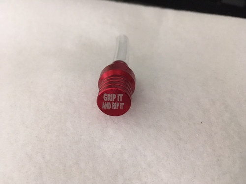 GRIP IT AND RIP IT RED Gas Fuel Cap Vent Breather Hose 