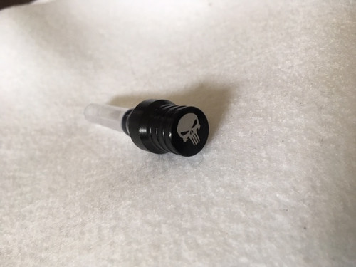 PUNISHER BLACK Gas Fuel Cap Vent Breather Hose 