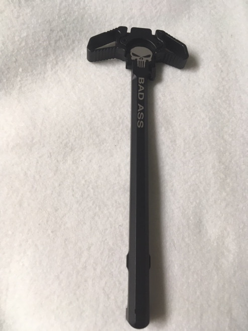 PUNISHER /BAD ASS  AR-15 DUAL AMBIDEXTROUS CHARGING HANDLE