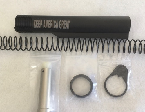KEEP AMERICA GREAT  MIL-SPEC BUFFER TUBE ASSEMBLY 6 POSITION KEEP AMERICA GREAT  MIL-SPEC BUFFER TUBE ASSEMBLY 6 POSITION