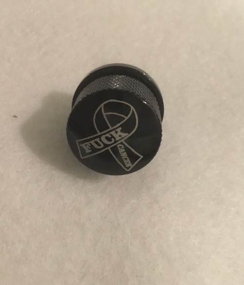 BREAT CANCER RIBBON WITH F U CANCER  LARGE SEAT BOLT BREAT CANCER RIBBON WITH F U CANCER  LARGE SEAT BOLT