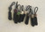  Zipper Pulls Cord 10PC Camouflage color mix  SKULL